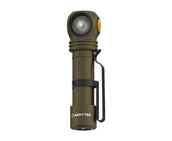 Armytek latarka Wizard C2 Pro Olive / Biały / 2500 lm / TIR 70°:120° / +nylonowy pokrowiec / Magnet USB