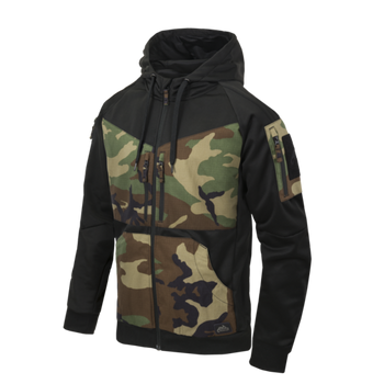 Helikon Tex Bluza ROGUE Hoodie (FullZip) - Czarny / US Woodland L