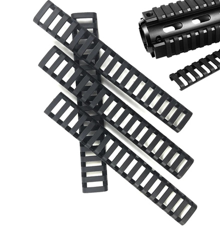 SHADE GRIP Osłona szyny Picatinny AR 4 szt. COYOTE