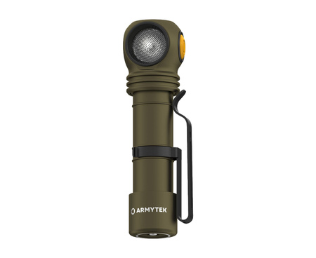 Armytek latarka Wizard C2 Pro Olive / Biały / 2500 lm / TIR 70°:120° / +nylonowy pokrowiec / Magnet USB