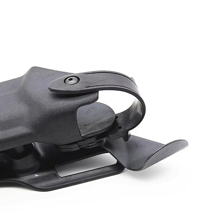 SHADE GEAR QUICK – przycisk bezpieczeństwa klamra blokująca do kabur  BLACK