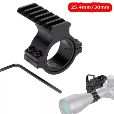 SHADE MOUNT Montaż pierścień + szyna Picatinny 25,4 / 30 mm – 45 mm