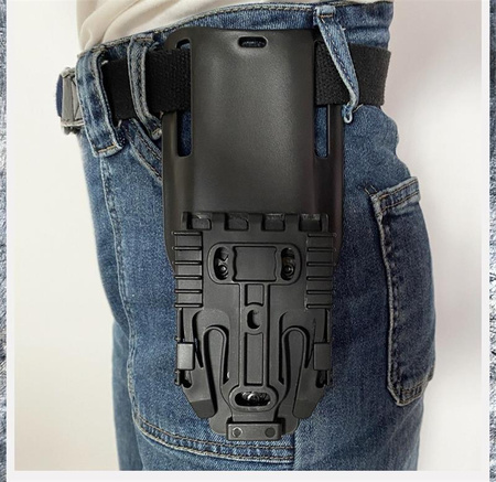 SHADE GEAR QUICK – Panel montażowy Płetwa SHORT BLACK (standardowy)