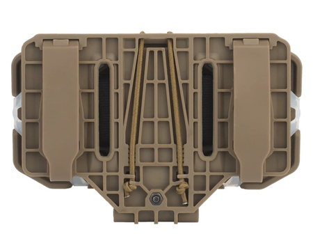 Uchwyt telefon taktyczny MOLLE – BLACK, regulowany montaż