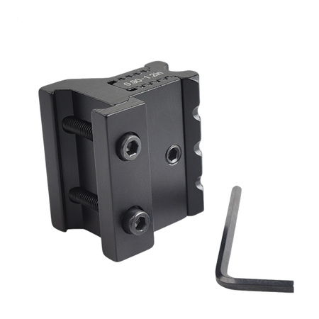 SHADE MOUNT Szyna Picatinny 3-slot – podwyższona regulowana 25–35 mm