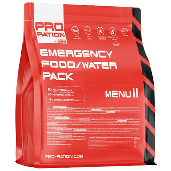 Racja żywnościowa Pro Ration Emergency Food/Water pack - Menu II