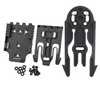 SHADE GEAR QUICK System QLS + MOLLE – BLACK, szybki montaż kabury
