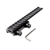 SHADE MOUNT Szyna montażowa Picatinny 145 mm z podwyższeniem – 21 mm, 14 slotów