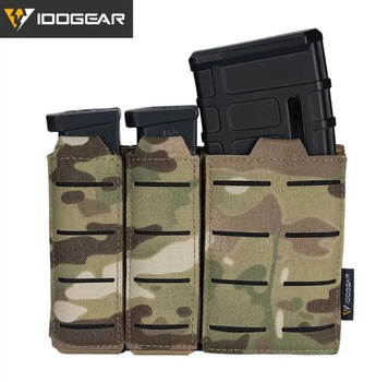 IDOGEAR Ładownica 2+1 karabin pistolet rifle gun MOLLE MULTICAM