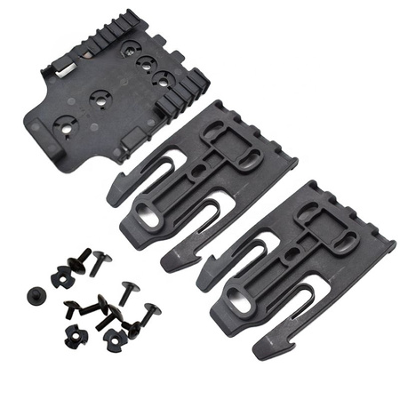 SHADE GEAR QUICK System QLS 2+1 BLACK – 2 wtyki + 1 gniazdo QLS