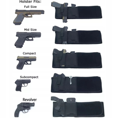 Kabura do skrytego noszenia pas uniwersalna