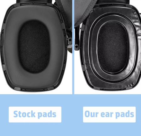 SHADE GEAR Wkładki żelowe do ochronników słuchu Howard Leight zestaw 2 szt