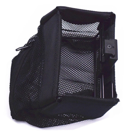 Łapacz łusek AR15 ver.2 – Picatinny, siatkowy worek z ramką