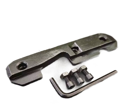 Boczna szyna montażowa 130mm jaskółczy ogon do karabinków AK - Black