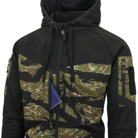 Helikon Tex Bluza ROGUE Hoodie (FullZip) - Czarny / US Woodland L