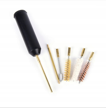 Zestaw do czyszczenia broni 9 mm – kompaktowy, w etui