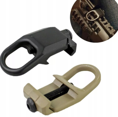 SHADE MOUNT Uchwyt Quick Sling – klamra QD Picatinny COYOTE