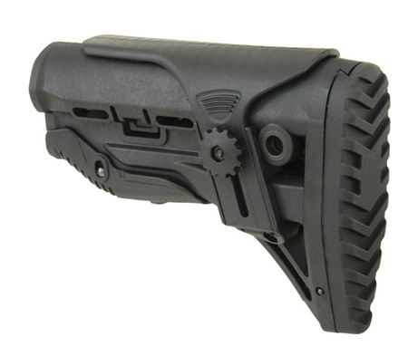 SHADE GRIP – Kolba regulowana z baką M4 / M16 / AR15 – BLACK