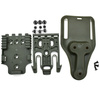 SHADE GEAR QUICK System QLS + Płetwa Short GREEN – szybki montaż