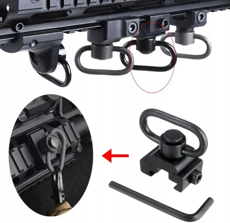 SHADE MOUNT Montaż QD uchwyt pasa nośnego Picatinny / RIS