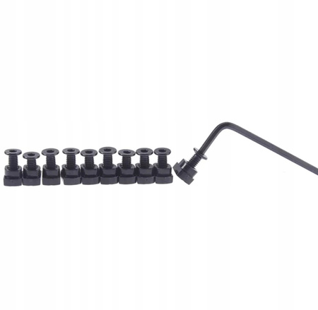 SHADE MOUNT – Zestaw śrub i nakrętek M-LOK (10 kpl.)