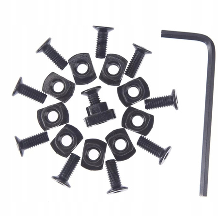 SHADE MOUNT – Zestaw śrub i nakrętek M-LOK (10 kpl.)