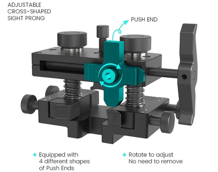 Przyrząd do regulacji szczerbinki w pistolecie PRECYZYJNY ver2