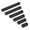 SHADE MOUNT Zestaw szyn Picatinny 3/5/7/9/11/13 slot – metal, 6 szt. (M-LOK 20 mm)