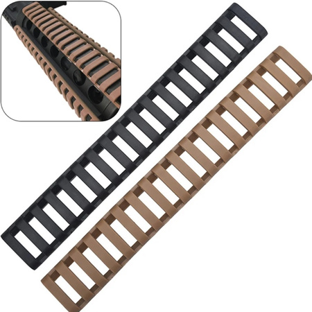 SHADE GRIP Osłona szyny Picatinny AR 4 szt. COYOTE