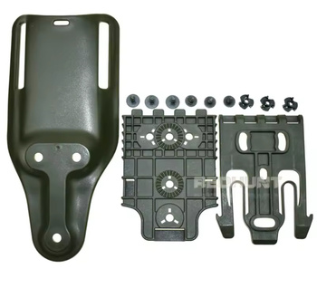 SHADE GEAR QUICK System QLS + Płetwa Long GREEN – rozszerzony montaż