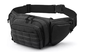 SHADE GEAR Nerka taktyczna z kaburą na pistolet BLACK – EDC i skryte przenoszenie