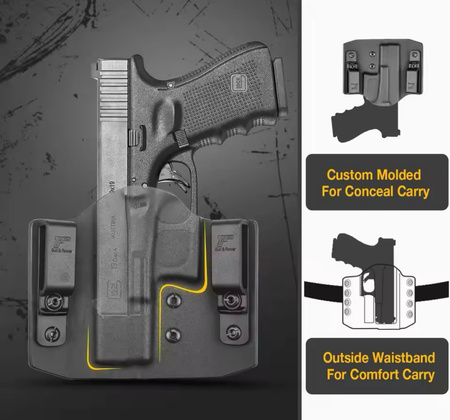 Kabura OWB Kydex Fast Draw do Glock 17/22/31