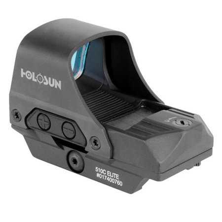 Holosun  Kolimator Open Reflex HS510C Multi Reticle Solar Panel BLACK