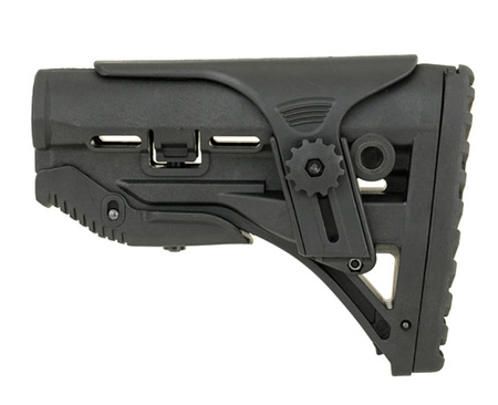 SHADE GRIP – Kolba regulowana z baką M4 / M16 / AR15 – BLACK