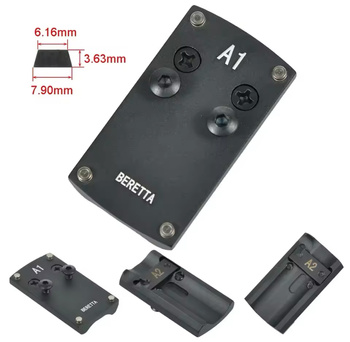 Płytka montażowa kolimatora DOCTER, adapter do BERETTA