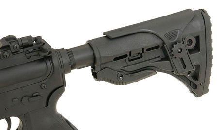 SHADE GRIP – Kolba regulowana z baką M4 / M16 / AR15 – BLACK