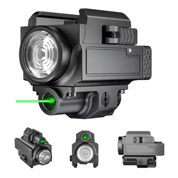 SHADE RECON GUN mini latarka 800 Lm GREEN LASER USB C – pistolet