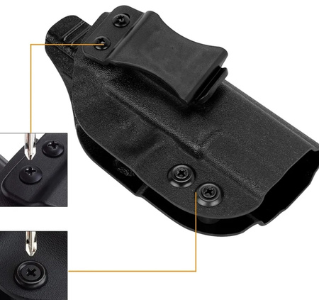 Kabura taktyczna IWB GLOCK uniwersalna