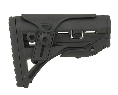 SHADE GRIP – Kolba regulowana z baką M4 / M16 / AR15 – BLACK