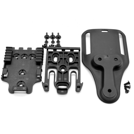 SHADE GEAR QUICK System QLS + Płetwa Short BLACK – szybki montaż