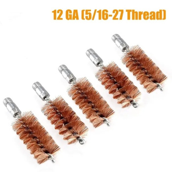 Szczoteczka do czyszczenia lufy 12GA BRĄZ 5szt