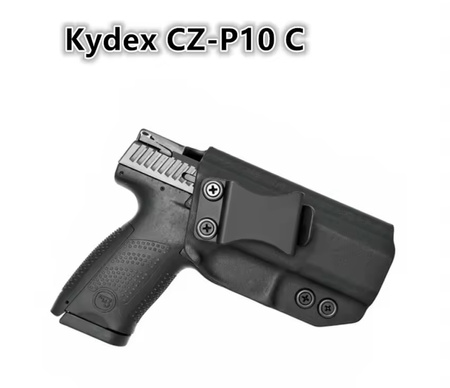 Kabura IWB Kydex do CZ P10C szybkie dobycie, prawa ręka
