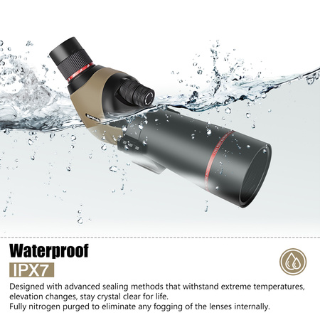 SPINA Luneta Monookular 20–60x70AE – zoom, statyw, wodoodporna