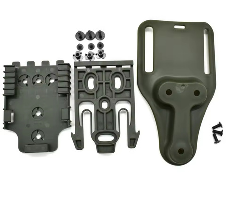 System QLS + Płetwa Short Green
