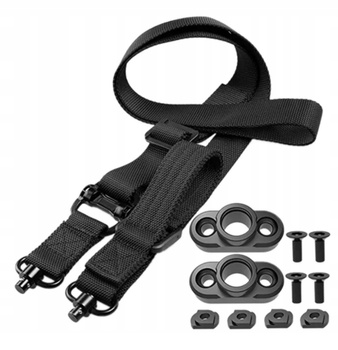SHADE GEAR Pas nośny taktyczny dwupunktowy QD – regulowany, 2xQD