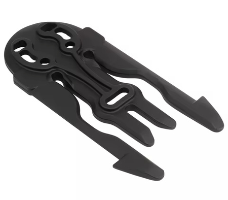 SHADE GEAR QUICK System QLS + MOLLE – BLACK, szybki montaż kabury