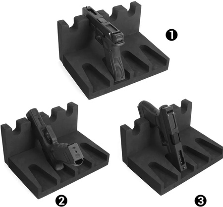 SHADE TOOL Stojak na 4 pistolety piankowa wkładka do sejfu szafy pancernej