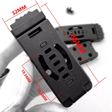 SHADE GEAR Mocowanie TEK LOK v3 – niskoprofilowa klamra taktyczna