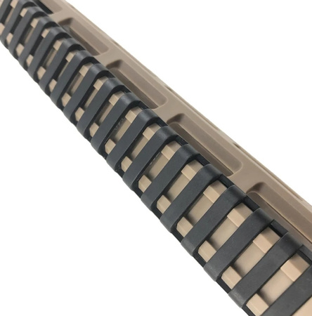 SHADE GRIP Osłona szyny Picatinny AR 4 szt. COYOTE