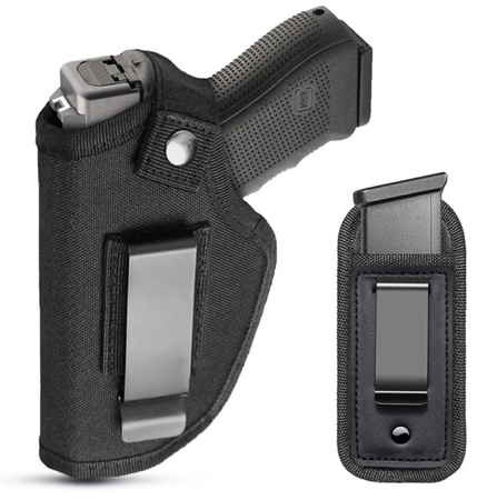 SHADE GEAR – Kabura uniwersalna na pistolet + magazynek, CZARNA